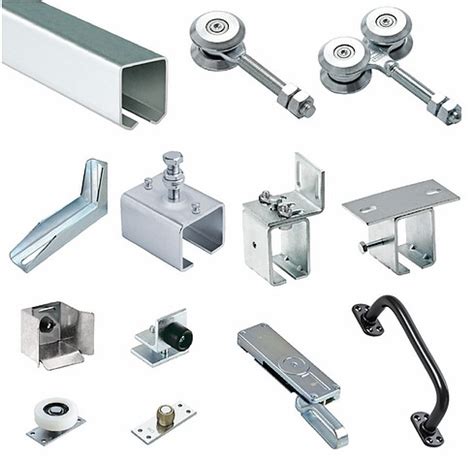 custom aluminum door hardware mounting brackets|Sliding Door Track & Hardware .